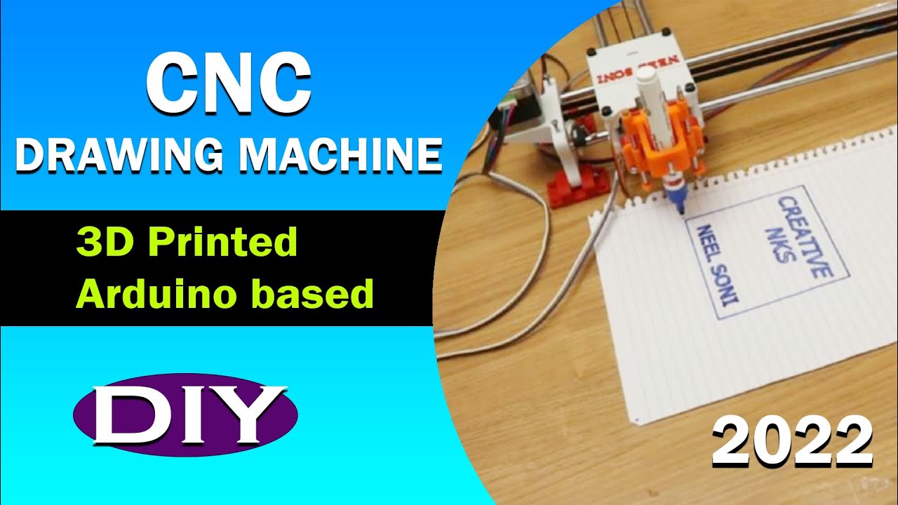 Easy 3D Printed Arduino CNC Drawing Machine : 38 Steps (with Pictures) -  Instructables