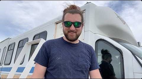 Installing Wall Framing and The Door! Shuttle Bus Conversion