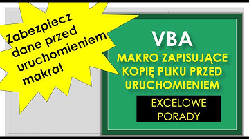 Automatyczna Kopia Pliku w Excelu – Proste Makro VBA