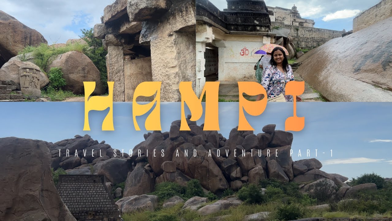 Cliff Jumping in Hampi?! 😱 Day 1 Full Adventure + Spiritual Vibes| Hampi 2026 Travel Vlog| HiddenGem