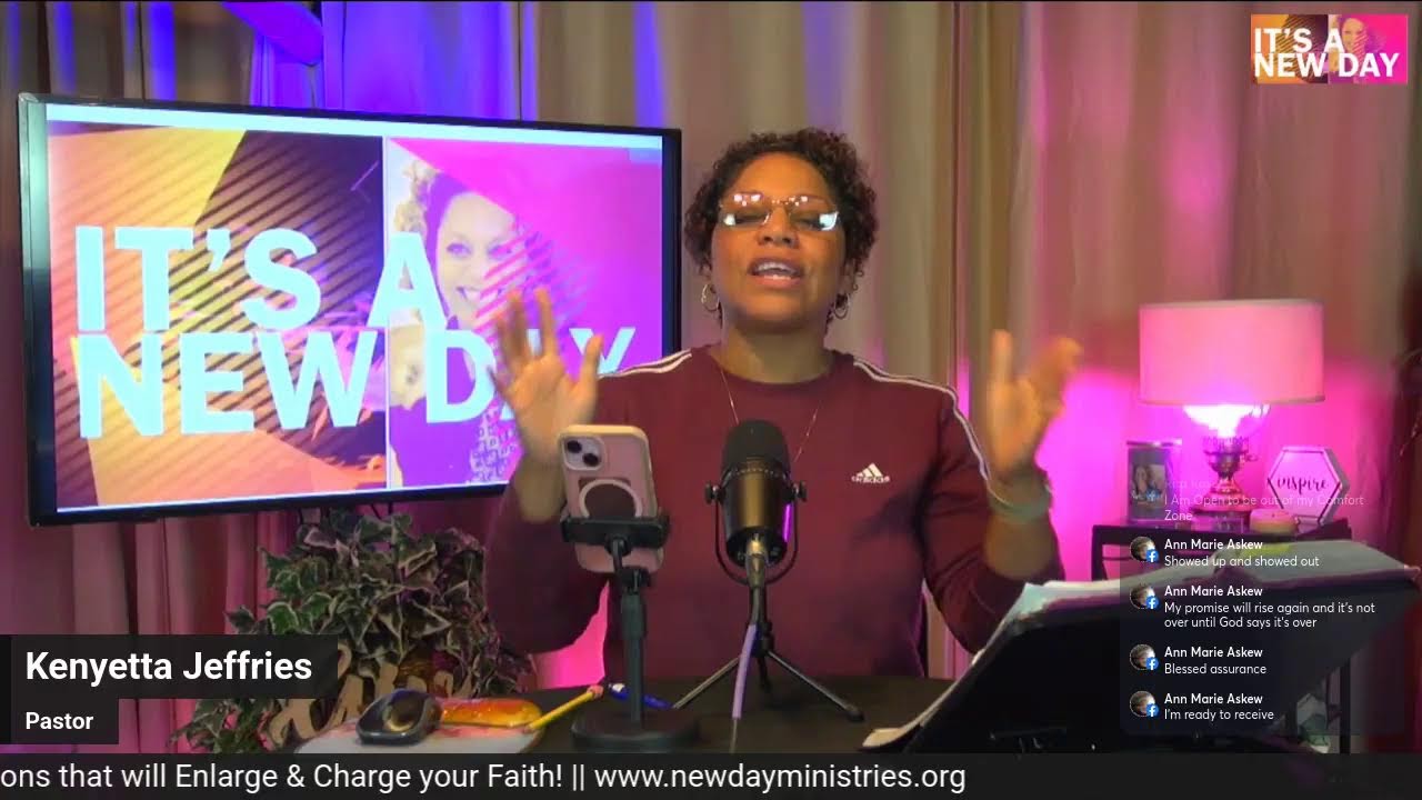 It’s a New Day: Reset, Refocus, and Rise | Morning Inspiration with Kenyetta Jeffries