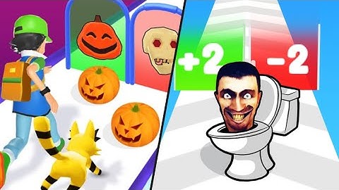 Monster Squad Rush | Merge Master Monster Run 3D / All Level Gameplay: Android,iOS - NEW MEGA UPDATE