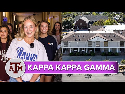 Kappa Kappa Gamma at Texas A&M House Tour (2024)