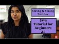 String  string builder  java tutorial for beginners 21  talentsprint coding prep