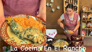 Pollo Con Crema y Espinacas La Cocina En El Rancho