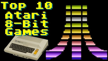 My Top 10 Atari 8-bit Computer Video Games