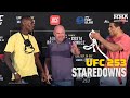 UFC 253 Weigh-In Staredowns - MMA Fighting