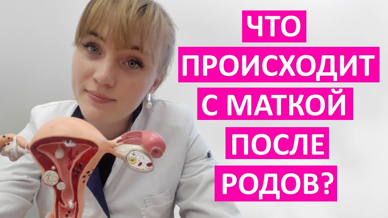 Что происходит с маткой после родов? - YouTube