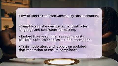 How To Handle Outdated Community Documentation? - Everyday-Networking