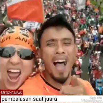 Maman yang sopan yaa!! Pembalasan saat persija juara