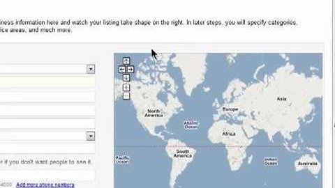 Create a Google Local Business Center account