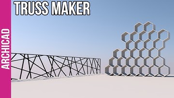 How to create anything in ArchiCAD - Part 1: Truss Maker