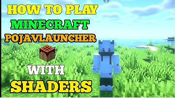 How to Play with Shaders on Minecraft java Edition Mobile | Pojavlauncher Update