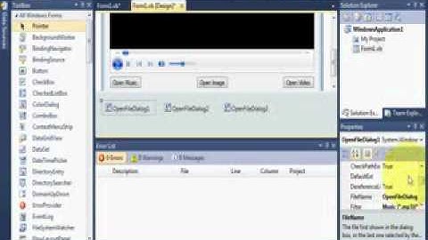How To Make A Media Player in VB NET