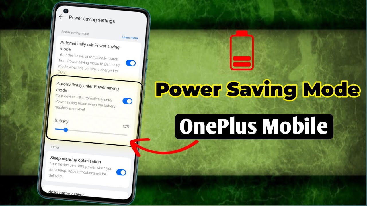 How To Enable Power Saving Mode in your OnePlus Mobile | OxygenOS 15