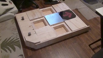 Building an ITG2 dance pad replica - episode 4: Decals, metal bending, first assembly