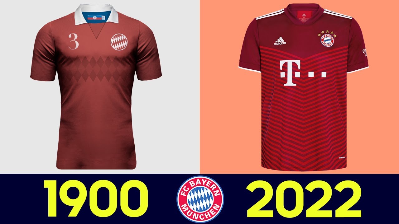 Die Entwicklung Von Bayern M nchen Football Kit Alle Bayern M nchen Die Entwicklung Von Bayern M nchen Football Kit Alle Bayern M nchen