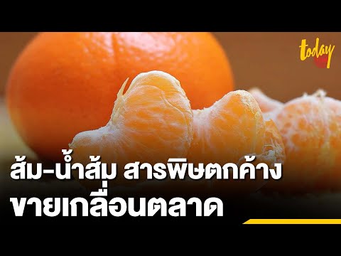 พบ ‘ส้มไทย’ มีสารตกค้างเกินมาตรฐาน ชี้ อาจต้องเปลี่ยนระบบการผลิตใหม่ | workpointTODAY