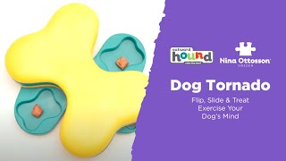 Outward Hound Nina Ottosson Dog Tornado Interactive Treat Puzzle Dog Toy