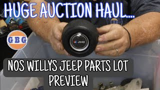 NOS Willys Jeep parts score preview.... by Grease Belly Garage 894 views 5 months ago 13 minutes, 15 seconds