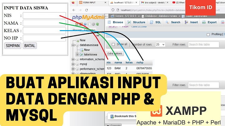 Cara menggunakan php input data