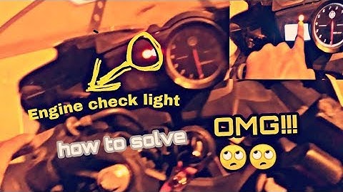 😲2024 YAMAHA R15 ENGINE CHECK LIGHT PROBLEM(SOLVED)😲|| 🤯WARNING LIGHT (SOLVED)🤯😬🙂