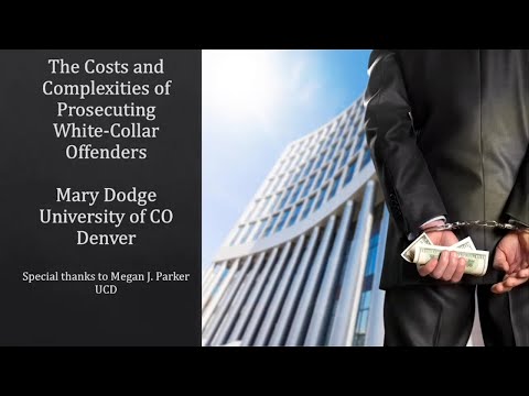 Aula Aberta - THE COSTS AND COMPLEXITIES OF PROSECUTING WHITE COLLAR OFFENDERS