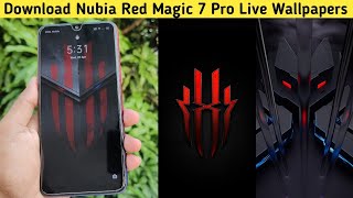 Download Nubia Red Magic 7 Pro Live and Static Wallpapers screenshot 2