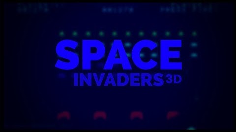 Retro Grid - Space Invaders, but in 3D