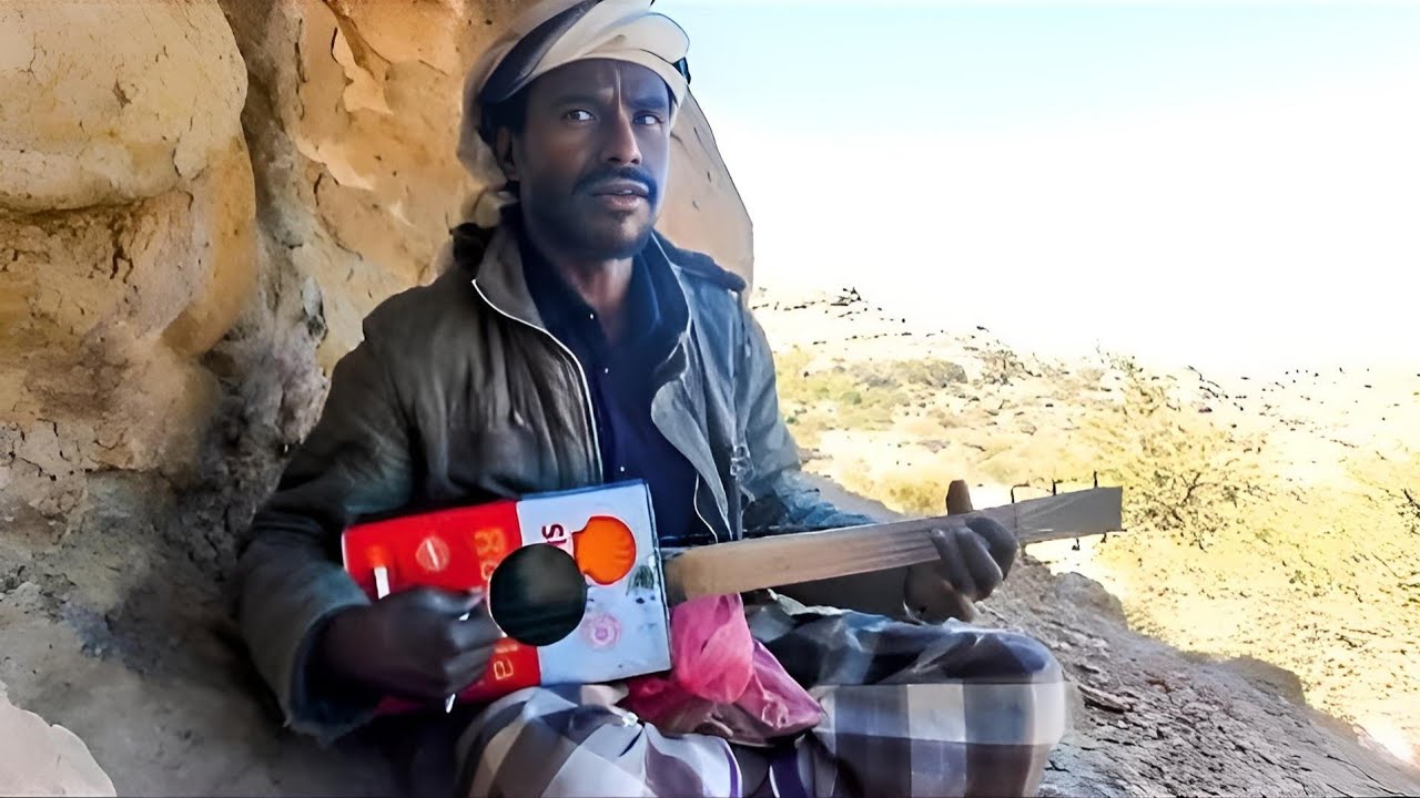 محمد الزغبي استطاع أن يصنع آلة عود بيده وينافس الفنانين الكبار مواهب يمنيه مدفونه