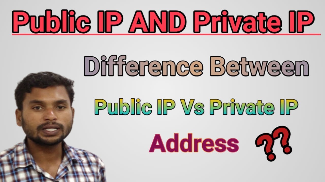 Public IP Address Private IP Address Explain Public And Private IP