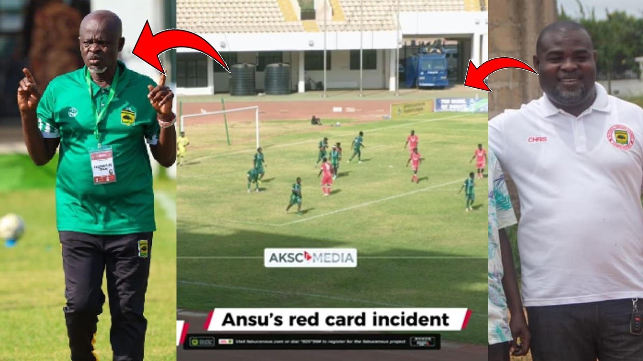 JUST IN: Coach Prince Owusu vanished immediately after the final whistle, CEO Chris Dameny ready