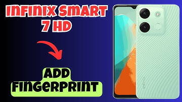 Infinix Smart 7 HD Add FingerPrint || Fingerprint settings || How to add fingerprint