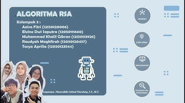 Kemanan Informasi - Algoritma RSA (Rivest–Shamir–Adleman)