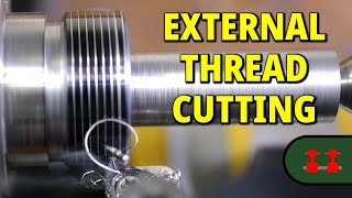 Cutting an External Thread on the Proxxon PD 250/e Lathe