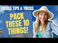10 Super Useful Things to Pack for a Cruise!