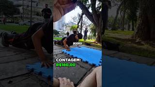 R$10,00 para cada burpee que você fizer