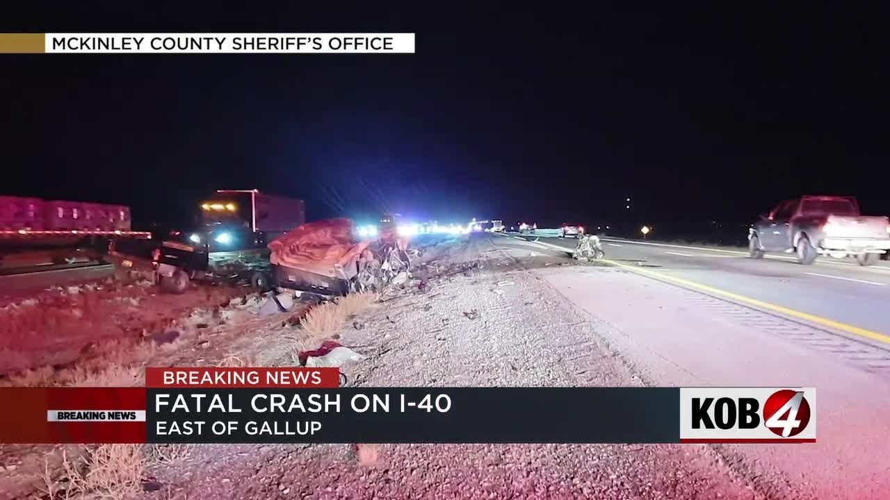 Police investigate deadly wrong way crash on I-40 - YouTube