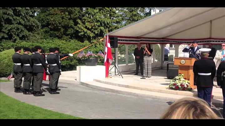 Maria-Louise Morell Sings the U.S. National Anthem