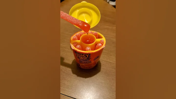 JUICY DROP GUMMIES N'STIX #short #amazing #satisfying #asmr #shorts #yummy