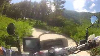 20120826 XR250 林道走行 「金ヶ岳林道」