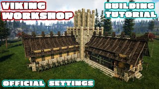 How To Build A Viking Workshop | Ark Survival Evolved