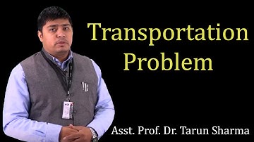 Transportation Problem by Dr. Tarun Sharma | B.Sc, M.Sc, MBA | Guru Kpo