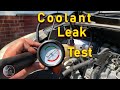 How to Easily find a coolant leak Toyota Verso ** Water Pump Replacement **