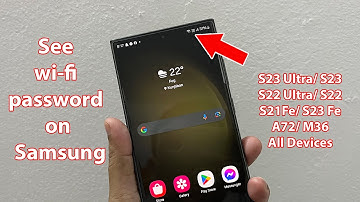 How to see wifi password on samsung s23 s22 ultra S24