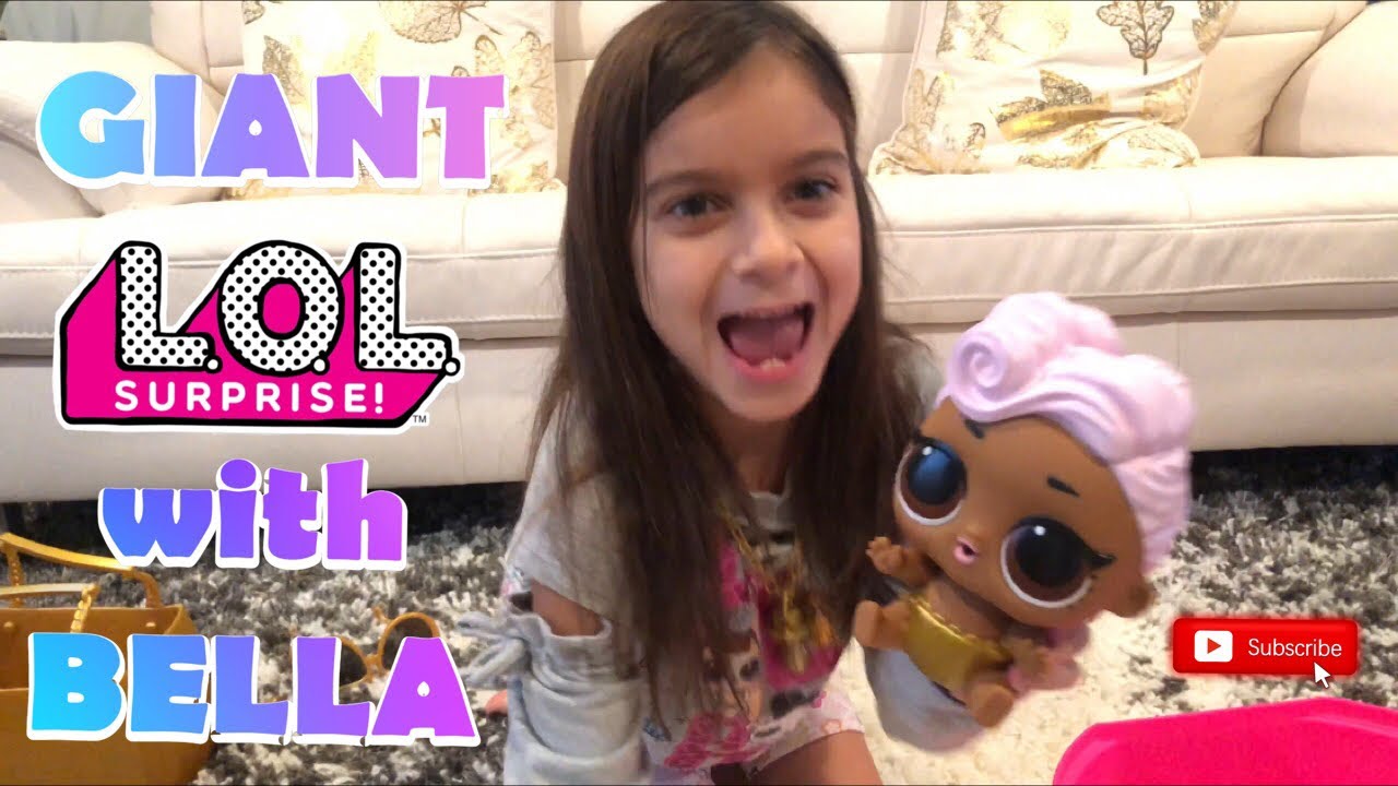 GIANT LOL Doll with Bella - YouTube