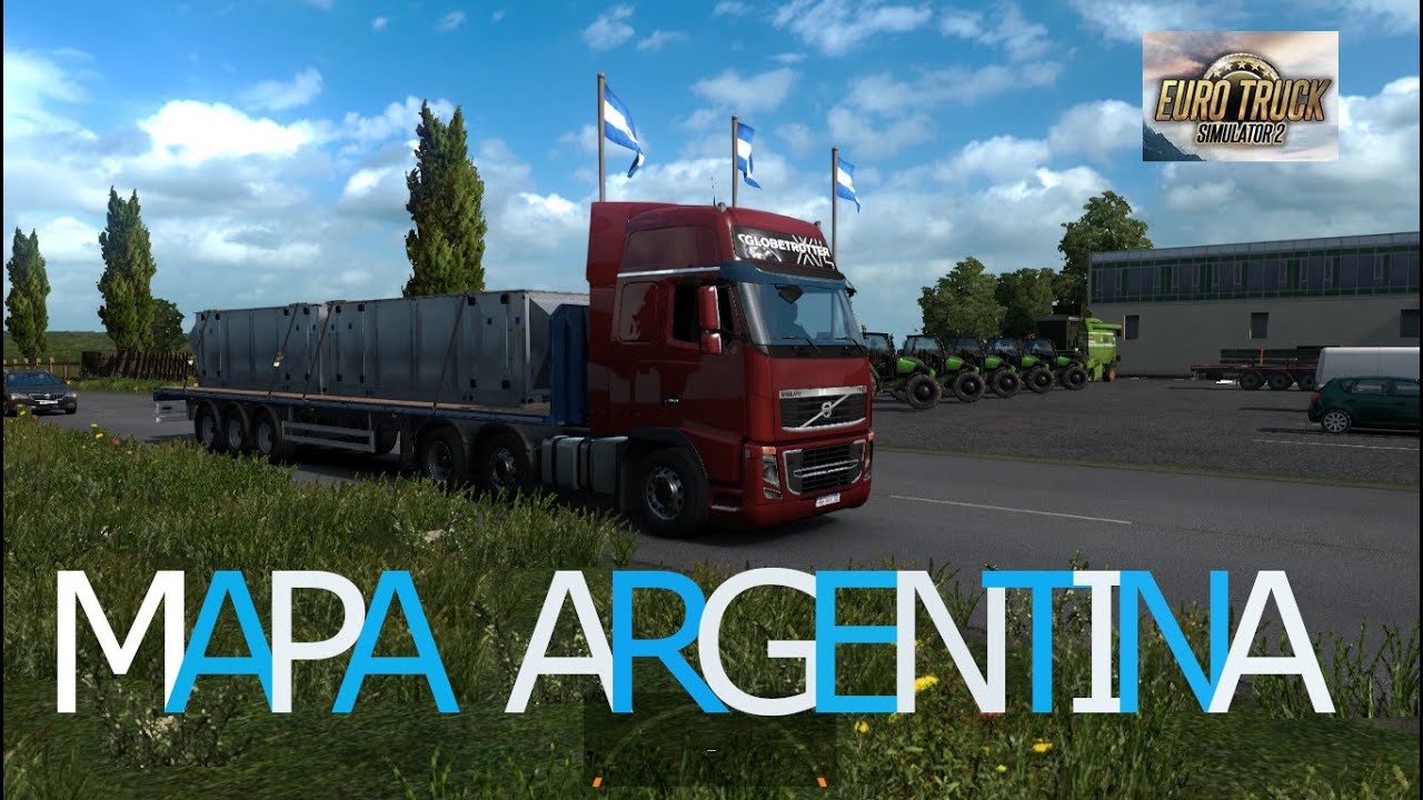 ETS2 MAPA ARGENTINA ARGENMAP [Presentación] YouTube