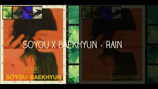 Soyou X Baekhyun - Rain |Han/Rom/Indo lyrics|