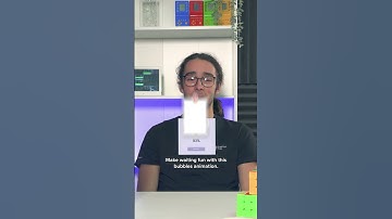 How to create an Upload Bubbles Animation in CSS & Javascript