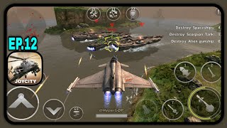 Gunship Battle Helicopter 3D – EP 12 | Missions 1–9 | Rafale (Android, iOS) screenshot 4